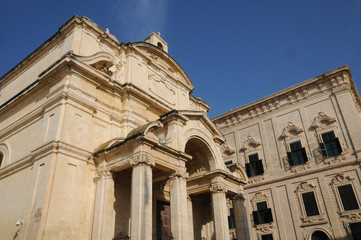 Fototapeta na wymiar Malta, the picturesque city of Valetta