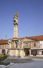 Fototapeta na wymiar Holy Trinity Column in Komarno . Slovakia