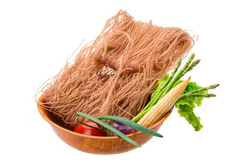 Raw rice noodles