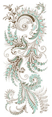 Paisley Floral Design