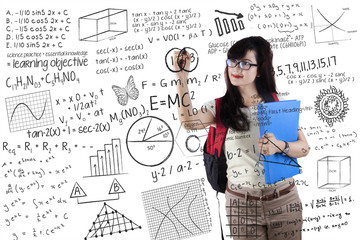 Smart student writes formula