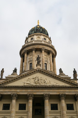 Fototapeta na wymiar Berlin. German Cathedral on Gendarmenmarkt