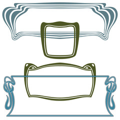 Abstract backgrounds from the bound lines