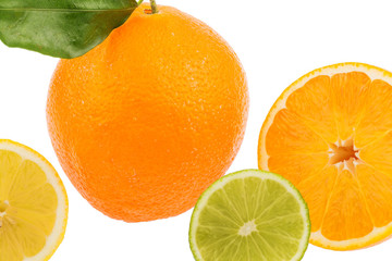 Spiegelung einer Orange