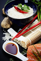 sushi ingredients