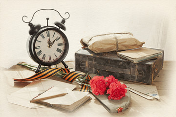 Victory Day still life