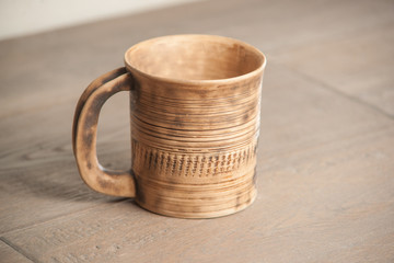 Traditional handcrafted mug