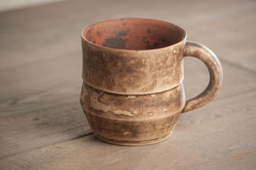 Traditional handcrafted mug