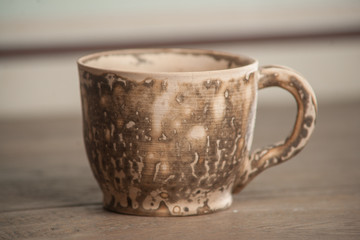 Traditional handcrafted mug