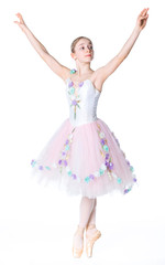 Fototapeta na wymiar Beautiful ballerina