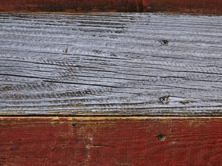 Red and Blue wood background
