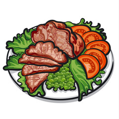cold boiled pork