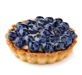 Blueberry tart - obrazy, fototapety, plakaty