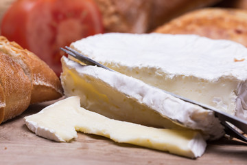 blue cheese tomato and bread rools