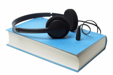 Headphones on audiobook