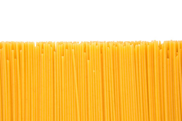 Dried spaghetti texture for background