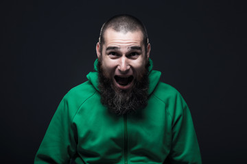 Obraz premium Screaming man