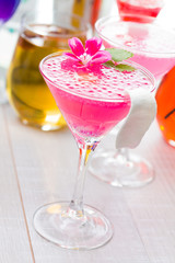 Molecular mixology - Cocktail with caviar