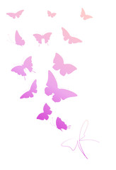 butterflies design