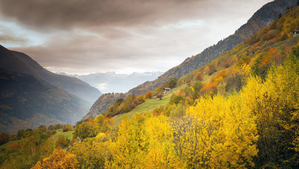 Fototapeta premium Val Bregaglia - Svizzera