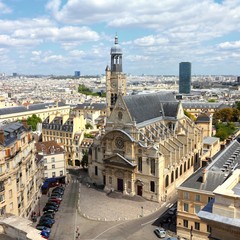 Paris, France cityscape