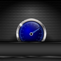 Naklejka premium vector background with metallic texture