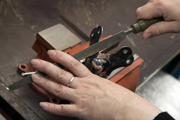 Rasp sharpening tools