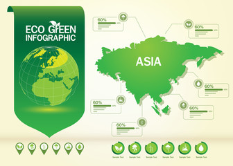 Green Concept Infographic