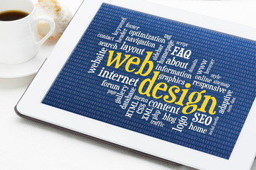 web design word cloud