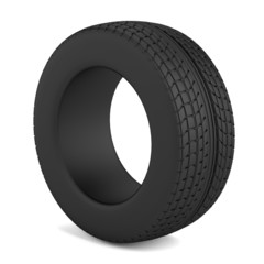 realistic 3d render of tire