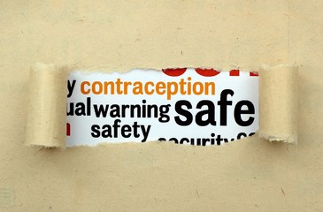 Contraception concept