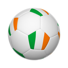 Fototapeta premium Irish soccer ball