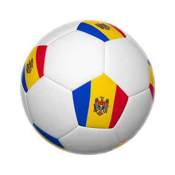 Moldavian soccer ball