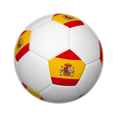 Fototapeta premium Spanish soccer ball