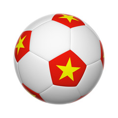 Obraz premium Vietnamese soccer ball