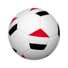 Yemeni soccer ball