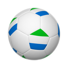 Sierra Leone soccer ball