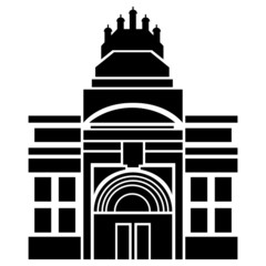 Vector illustration of Victoria and Albert Museum of London - 64111109