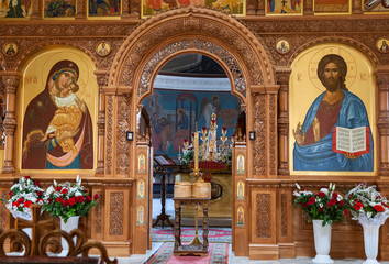 Interior of  orthodox Church