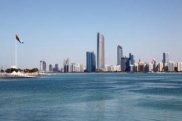 Abu Dhabi Skyline, United Arab Emirates