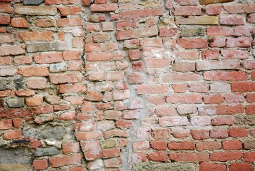 antico muro in mattoni