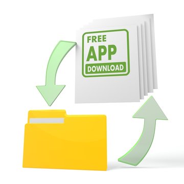 work flow file folder with free app download sign