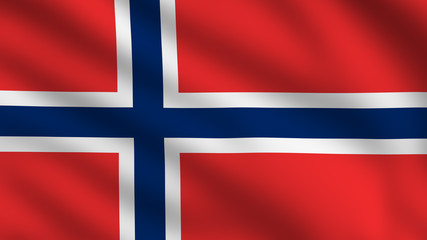 Obraz premium Norwegian Flag