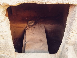 Tombs inside