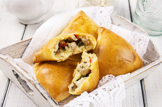 Baked Samosa with Chicken