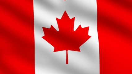 Fototapeta na wymiar Canadian flag