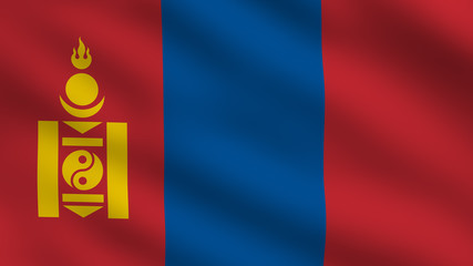 Mongolia Flag