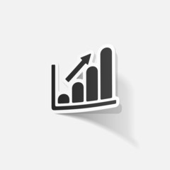 realistic design element: chart