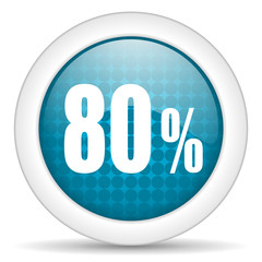 80 percent icon