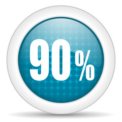 90 percent icon